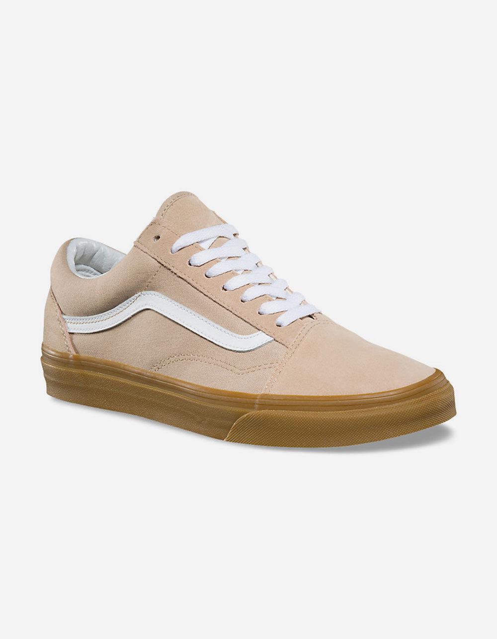 vans old skool sesame gum