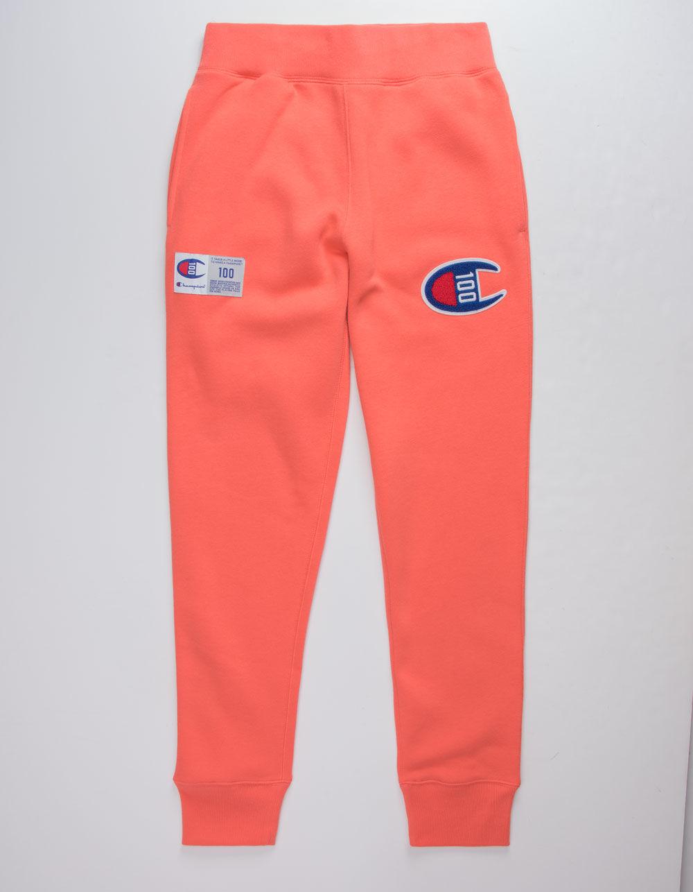 champion chenille logo jogger