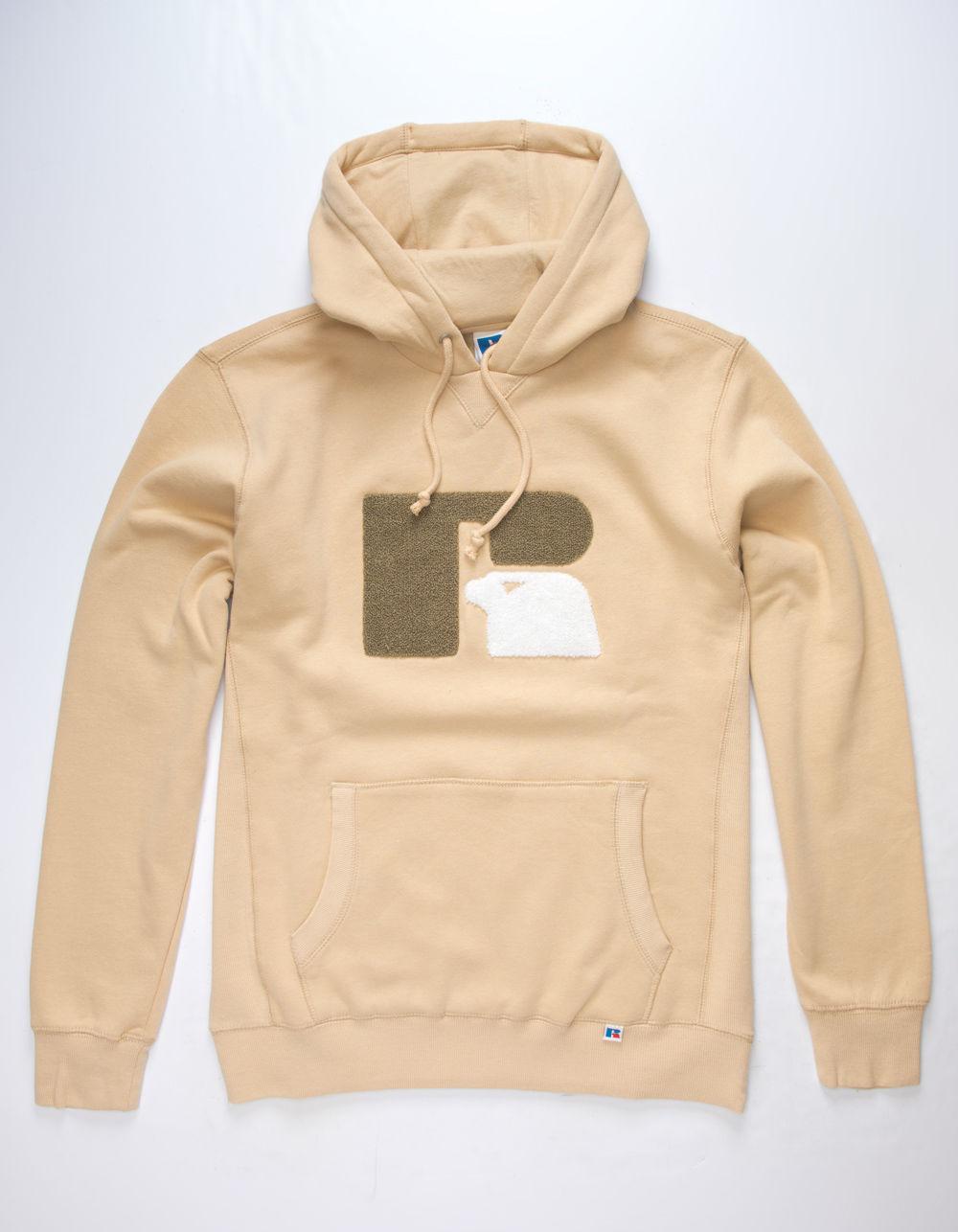 tan hoodie mens