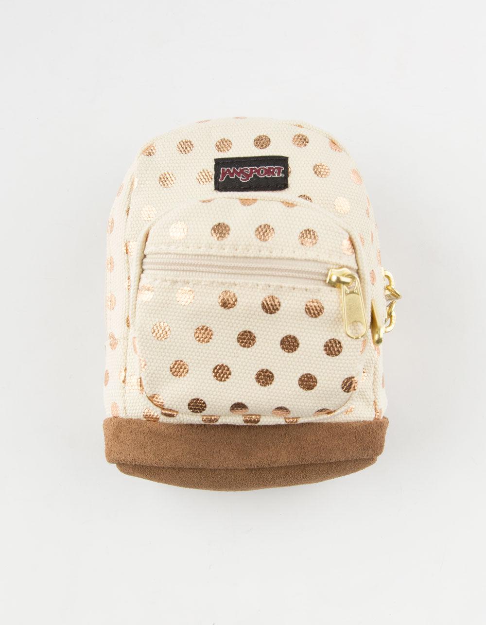 Jansport gold polka dot backpack Clearance