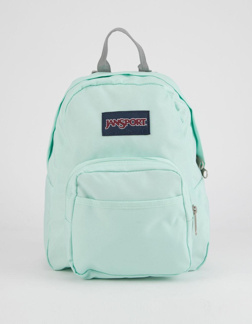mint green mini backpack