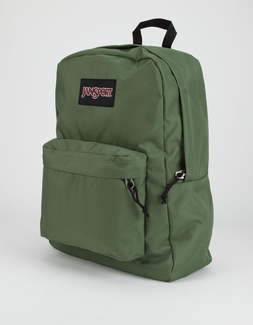 Jansport Synthetic Superbreak New Olive Backpack in Green for Men ...