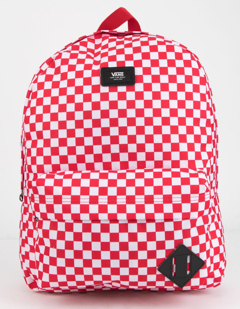 red vans bookbag