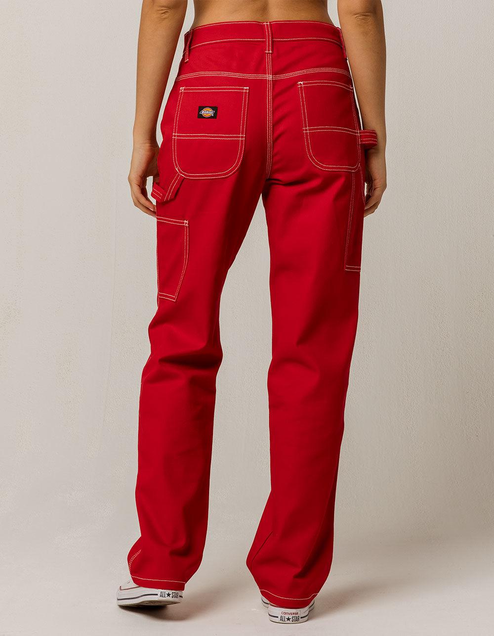 Dickies Cotton Red Carpenter Pants Lyst