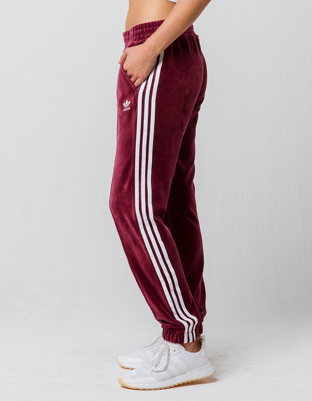 red adidas jogging pants