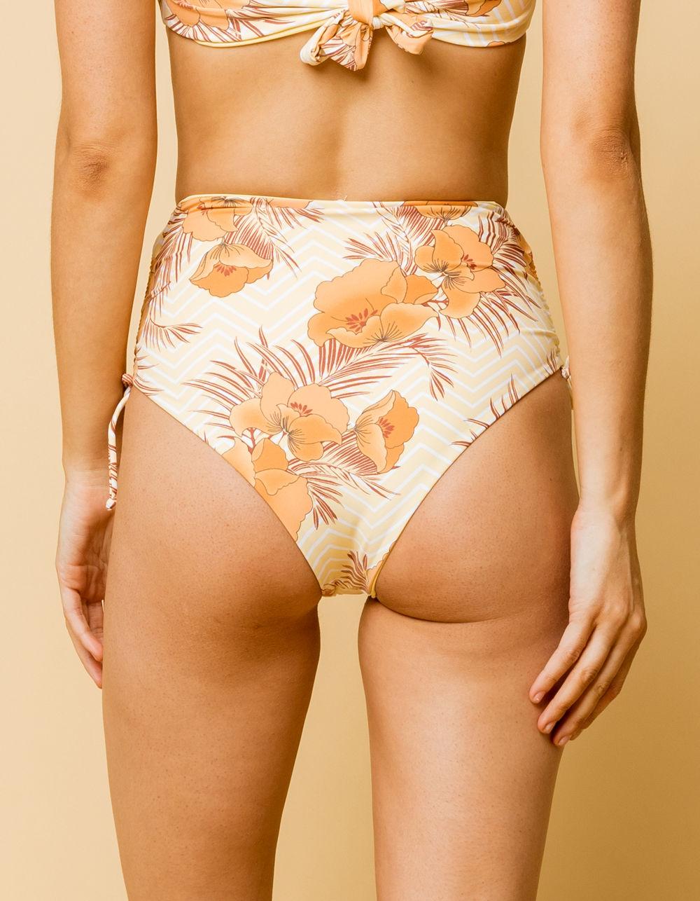 high waist cheeky swim bottoms