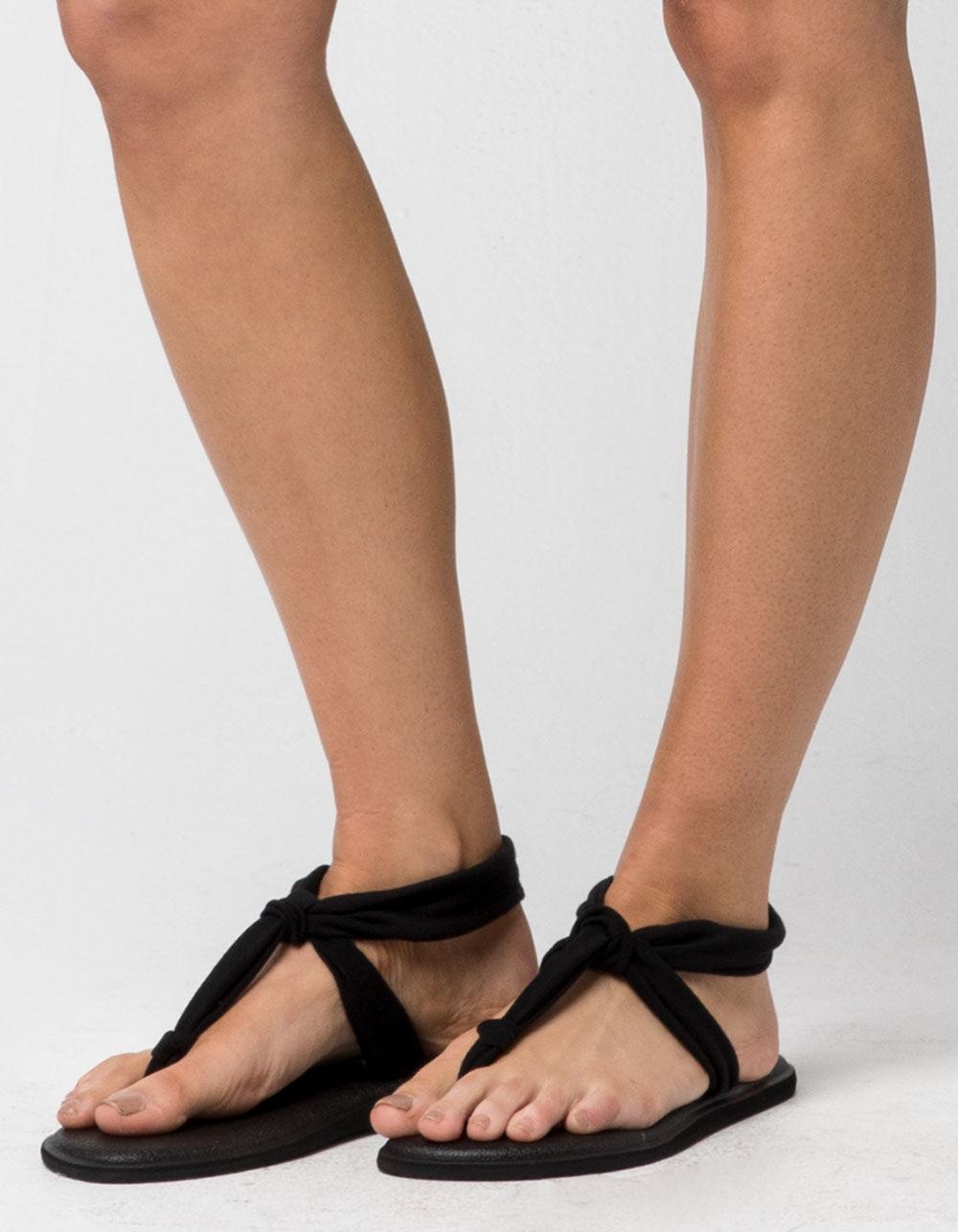 sanuk women's yoga sling ella flip flop