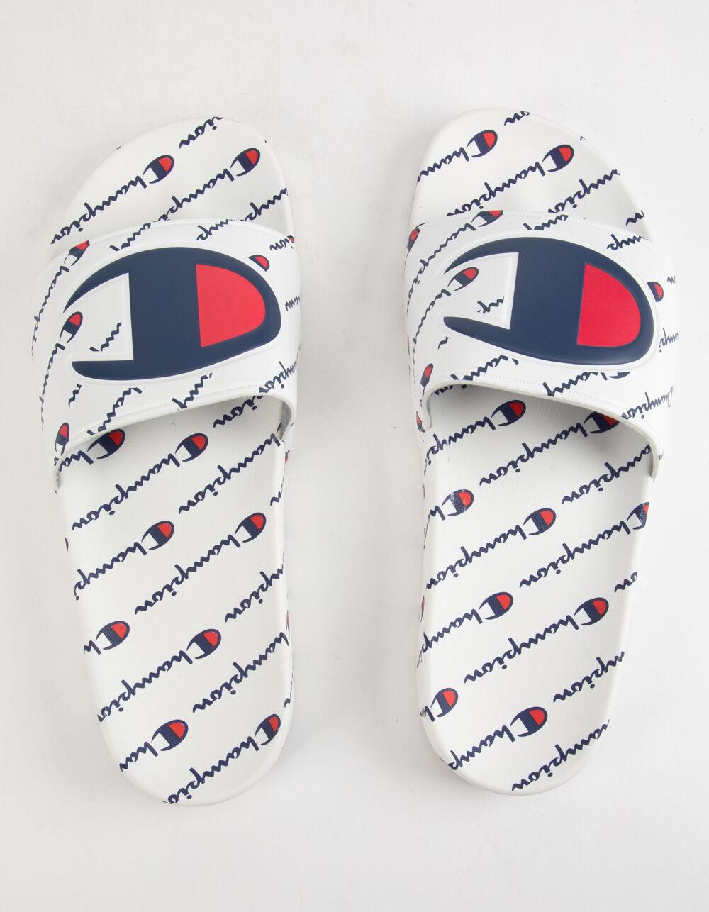 Champion Synthetic Ipo Repeat White Mens Sandals for Men