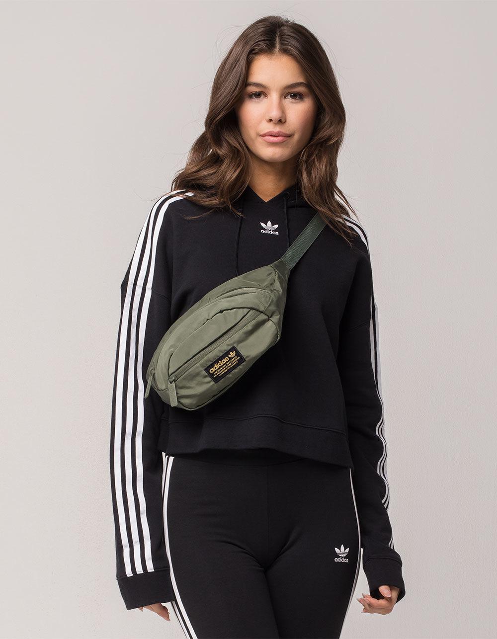 green adidas fanny pack