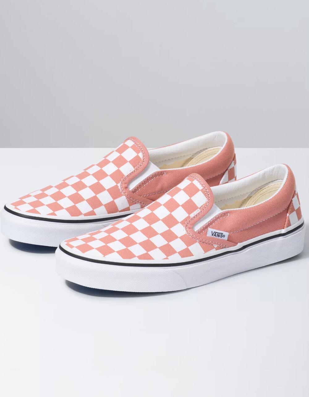 slip on rose vans