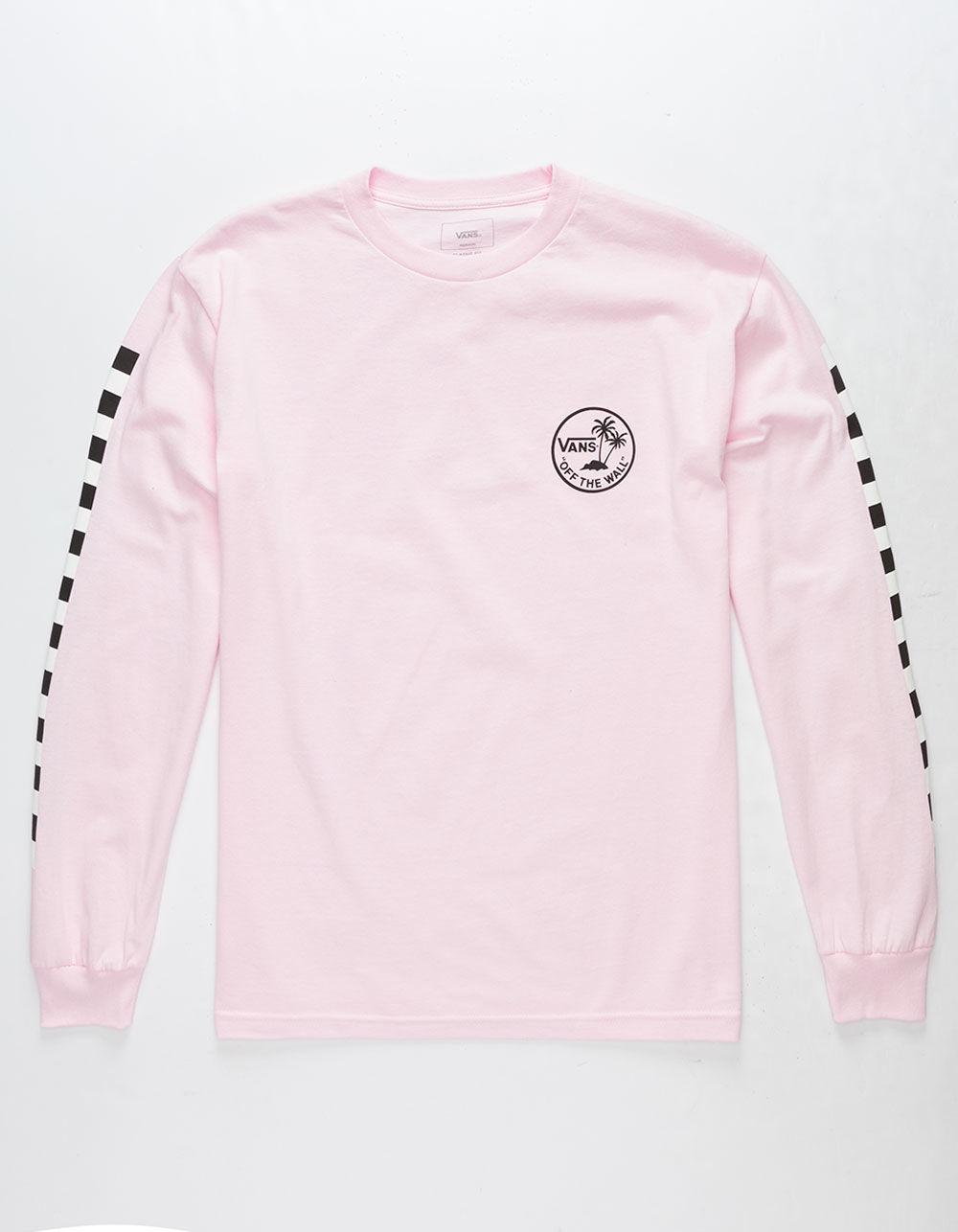 pink vans shirt mens