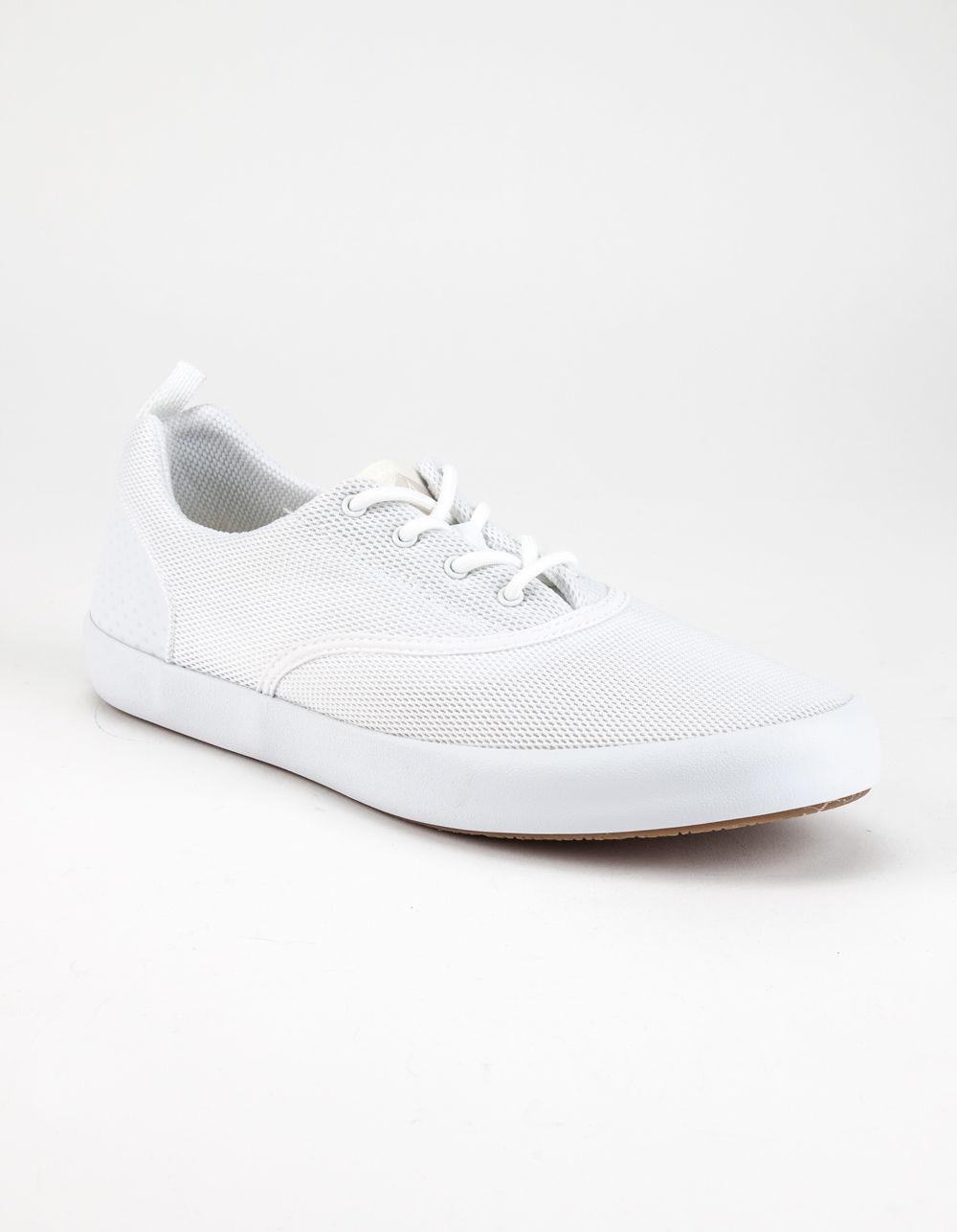 sperry shoes mens white