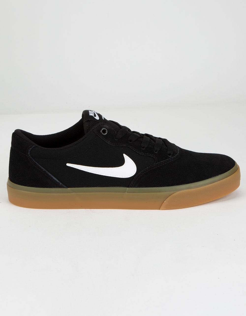 Nike Suede Chron Slr Black Shoes for Men - Lyst