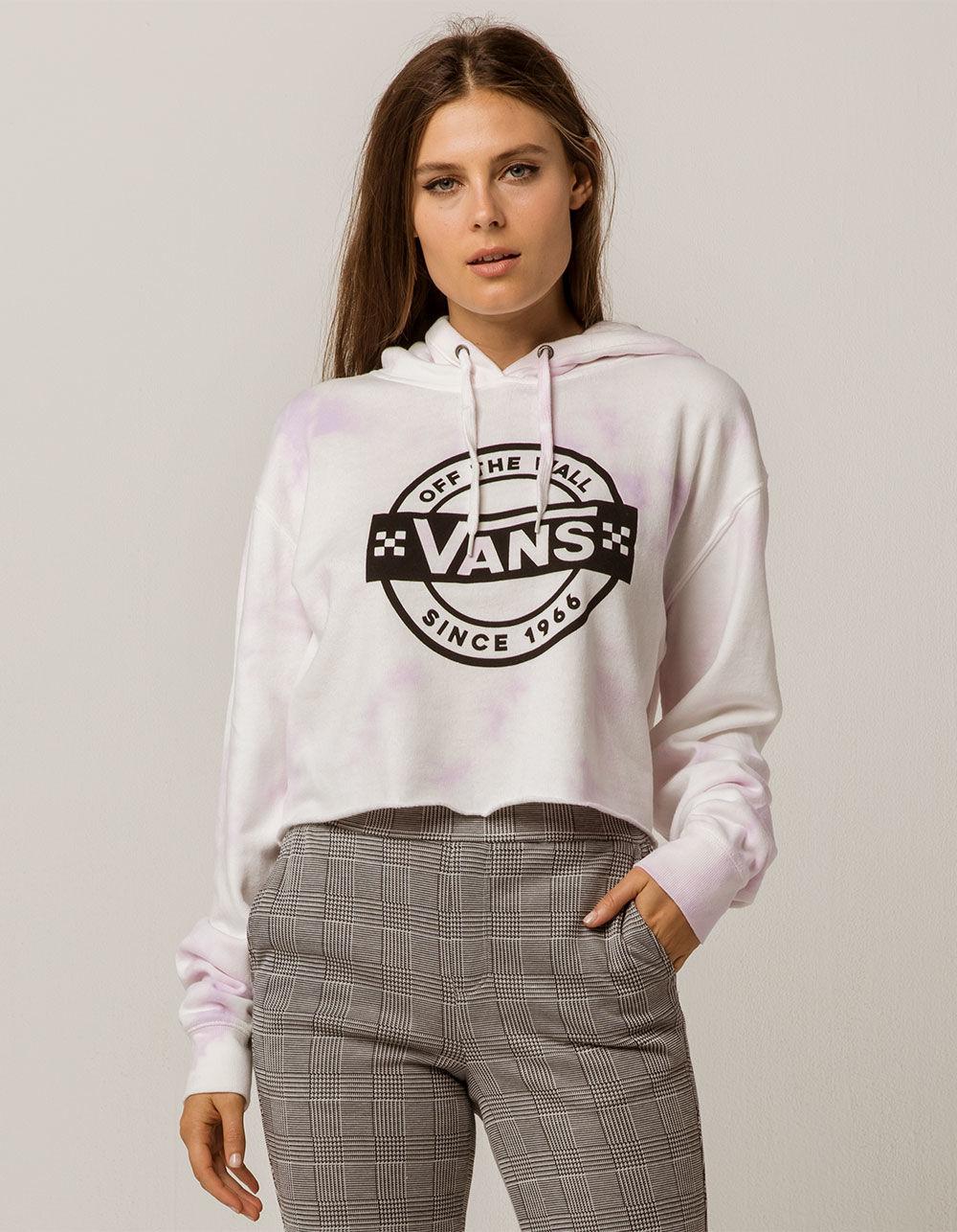 vans cropped sweatshirt