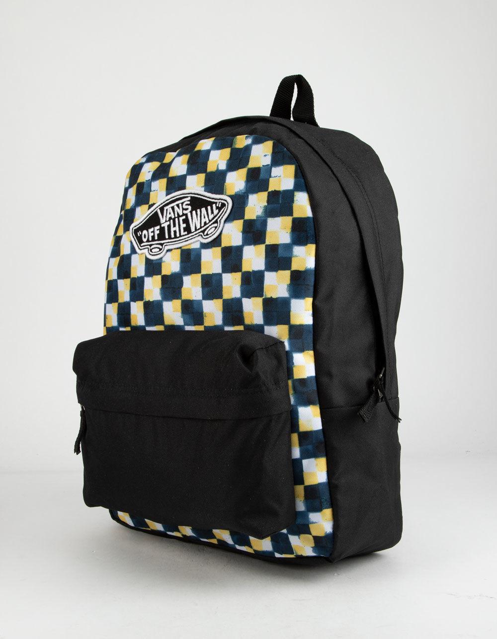 Vans Checkerboard Backpack Australia IUCN Water