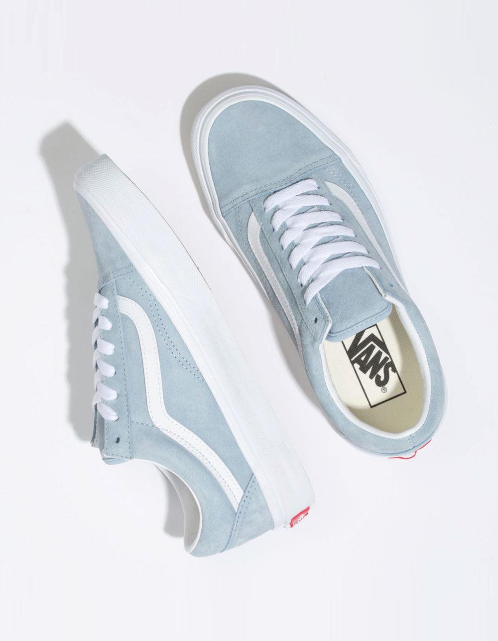vans blue suede old skool