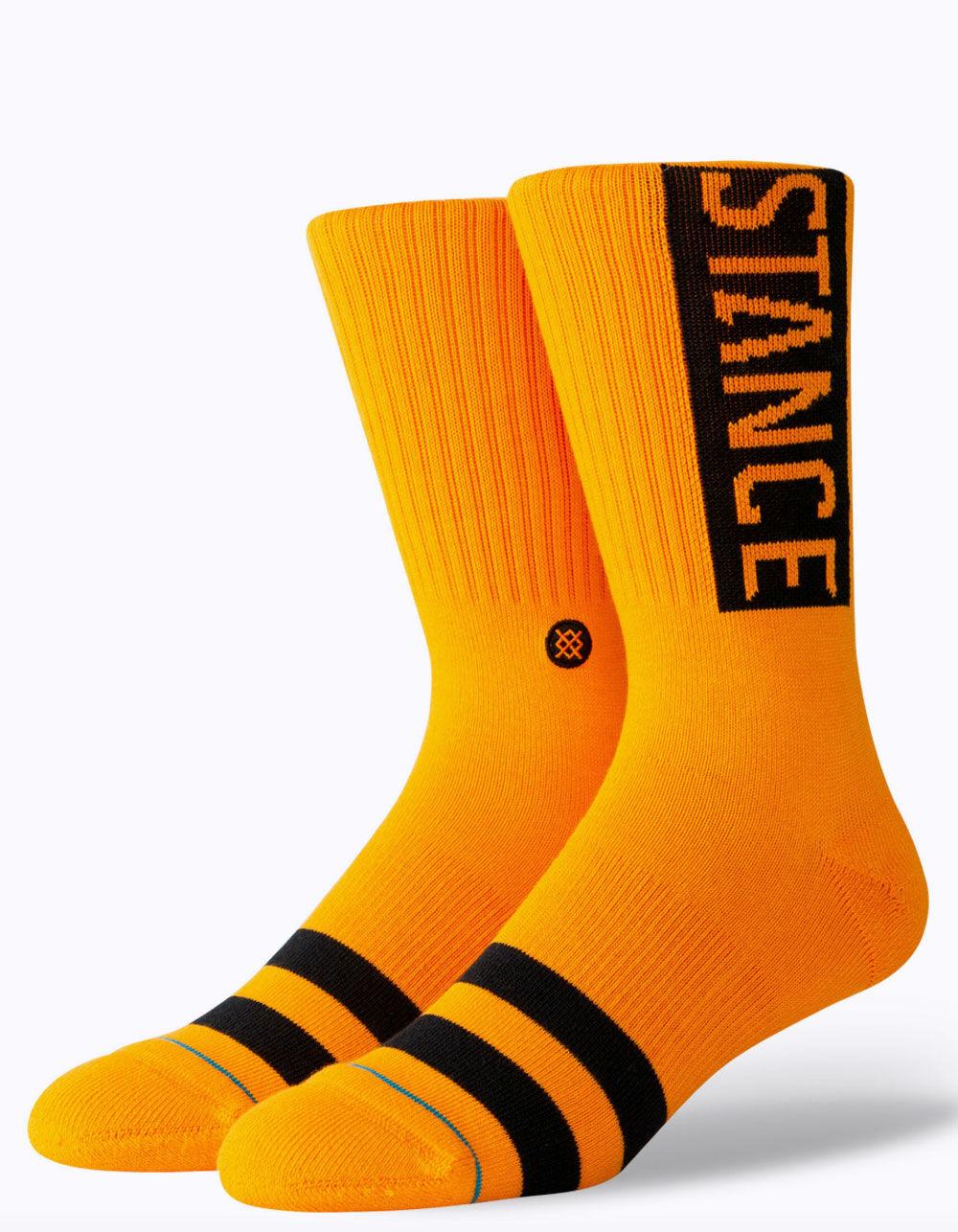 Stance Cotton Og Tangerine Mens Crew Socks in Orange for Men - Lyst