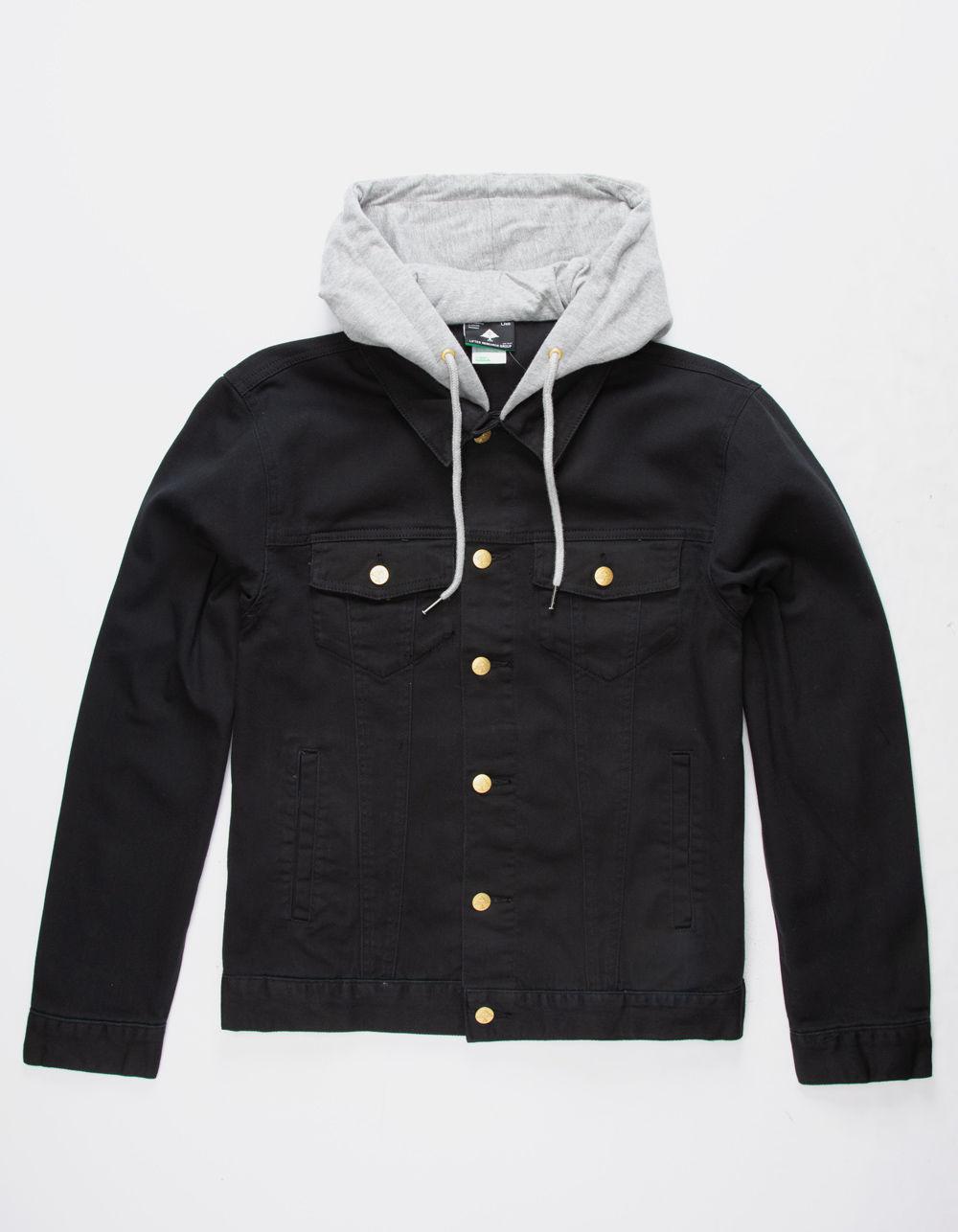 lrg rise up black hoodie