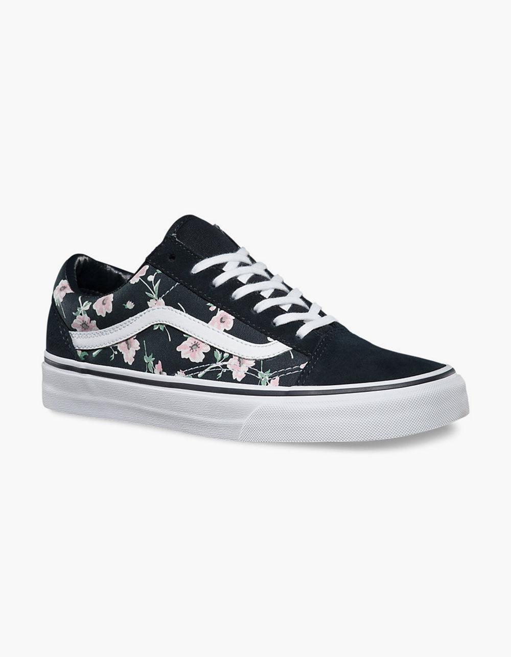 vans old skool vintage floral
