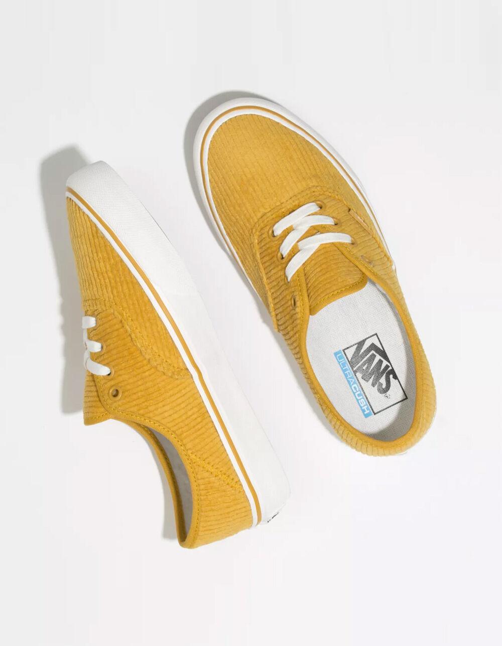 mustard vans shoes