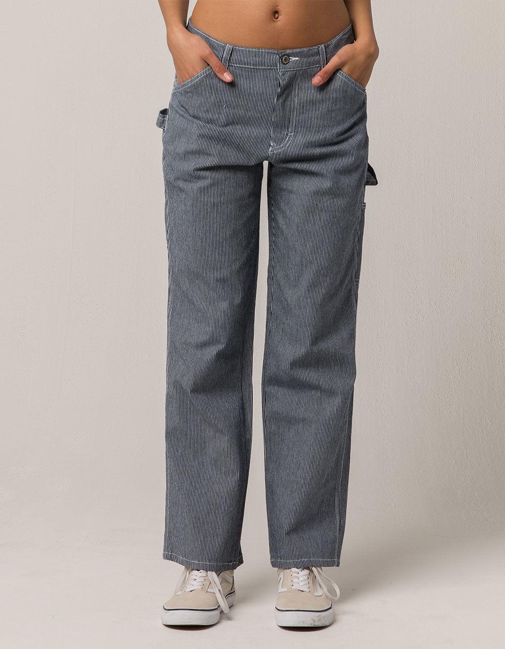 dickies striped carpenter pants
