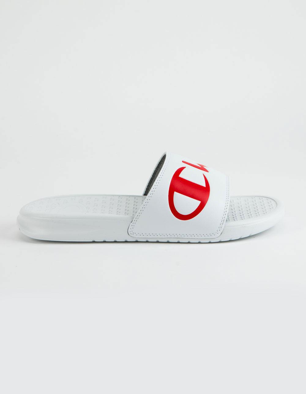 white rainbow champion slides