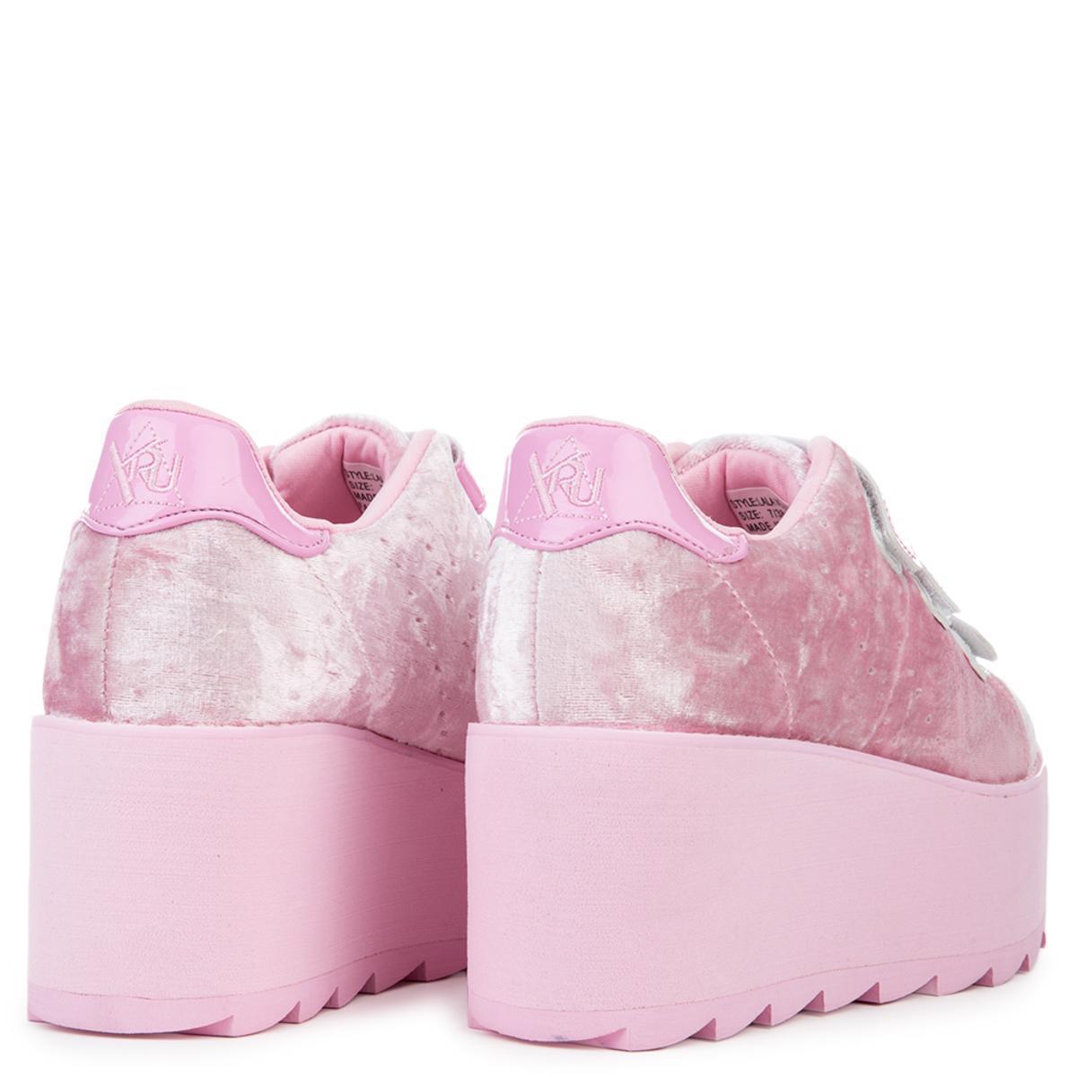 lala platform sneakers