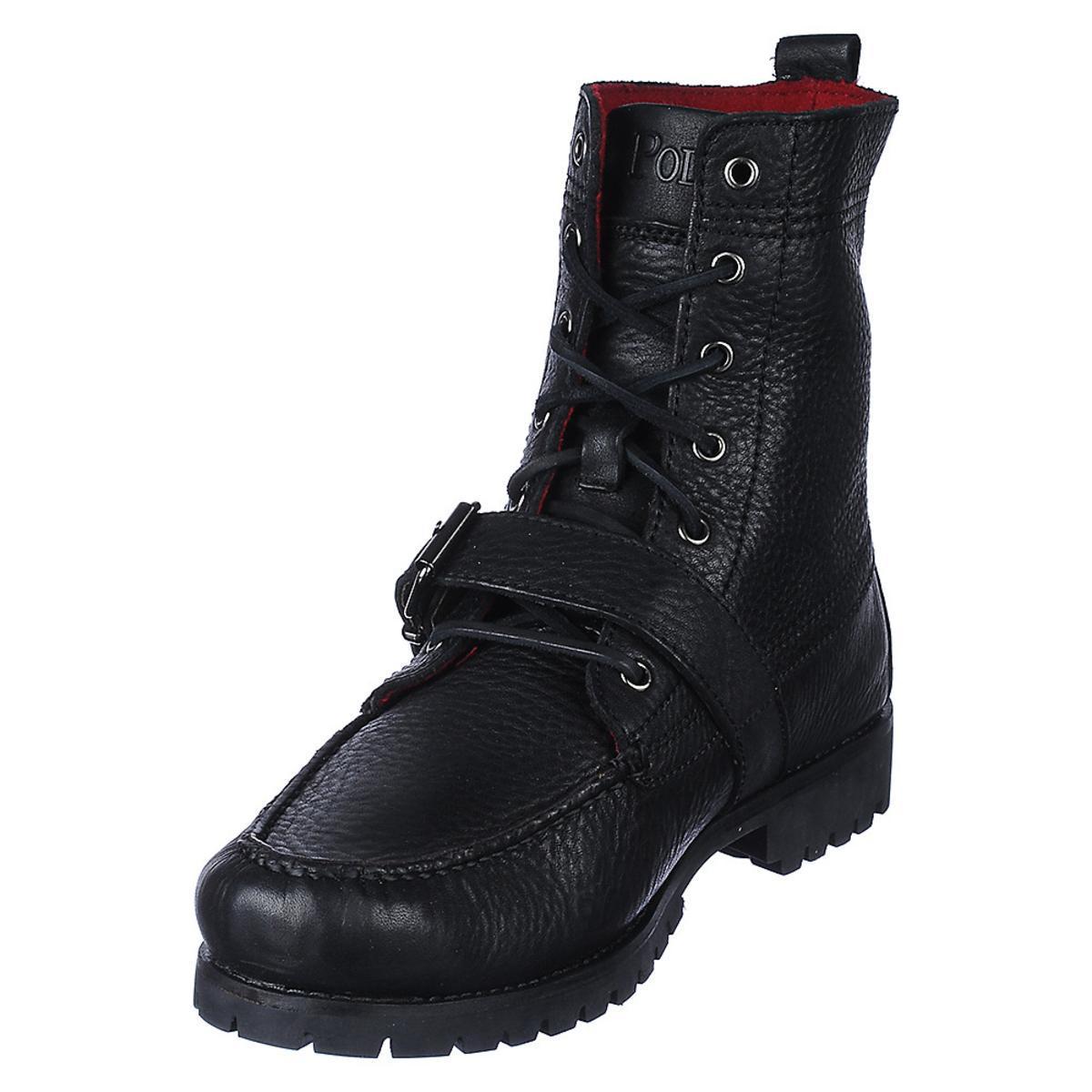 polo ranger boots black