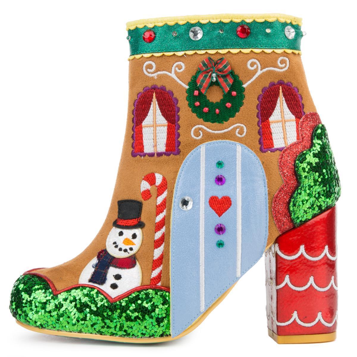 irregular choice christmas tree shoes