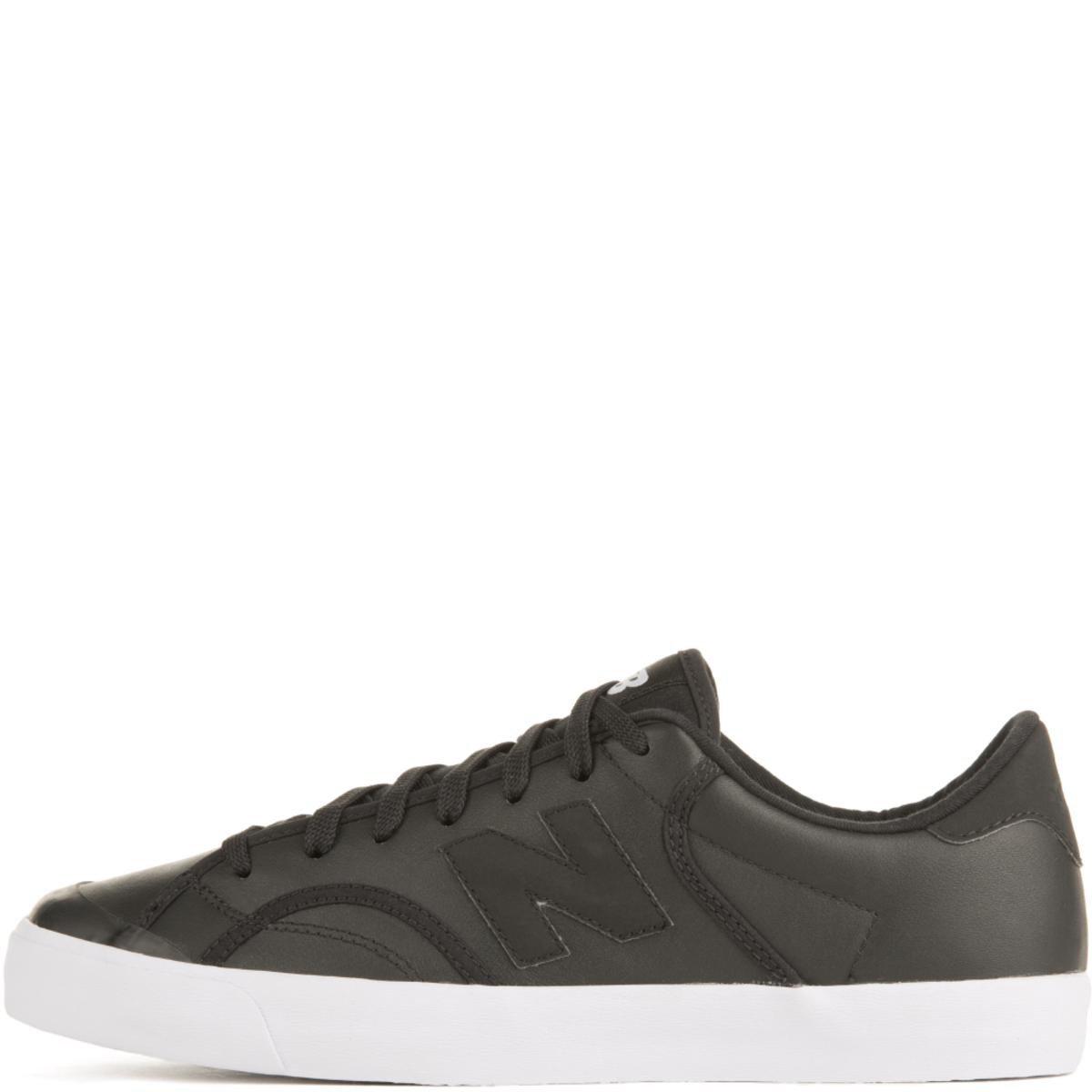new balance black leather