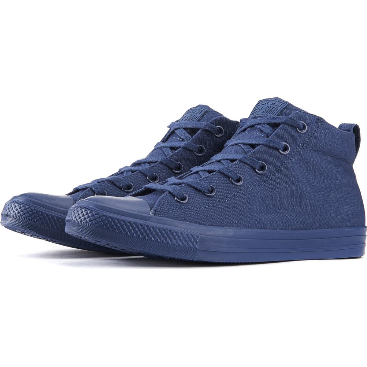 navy mono converse