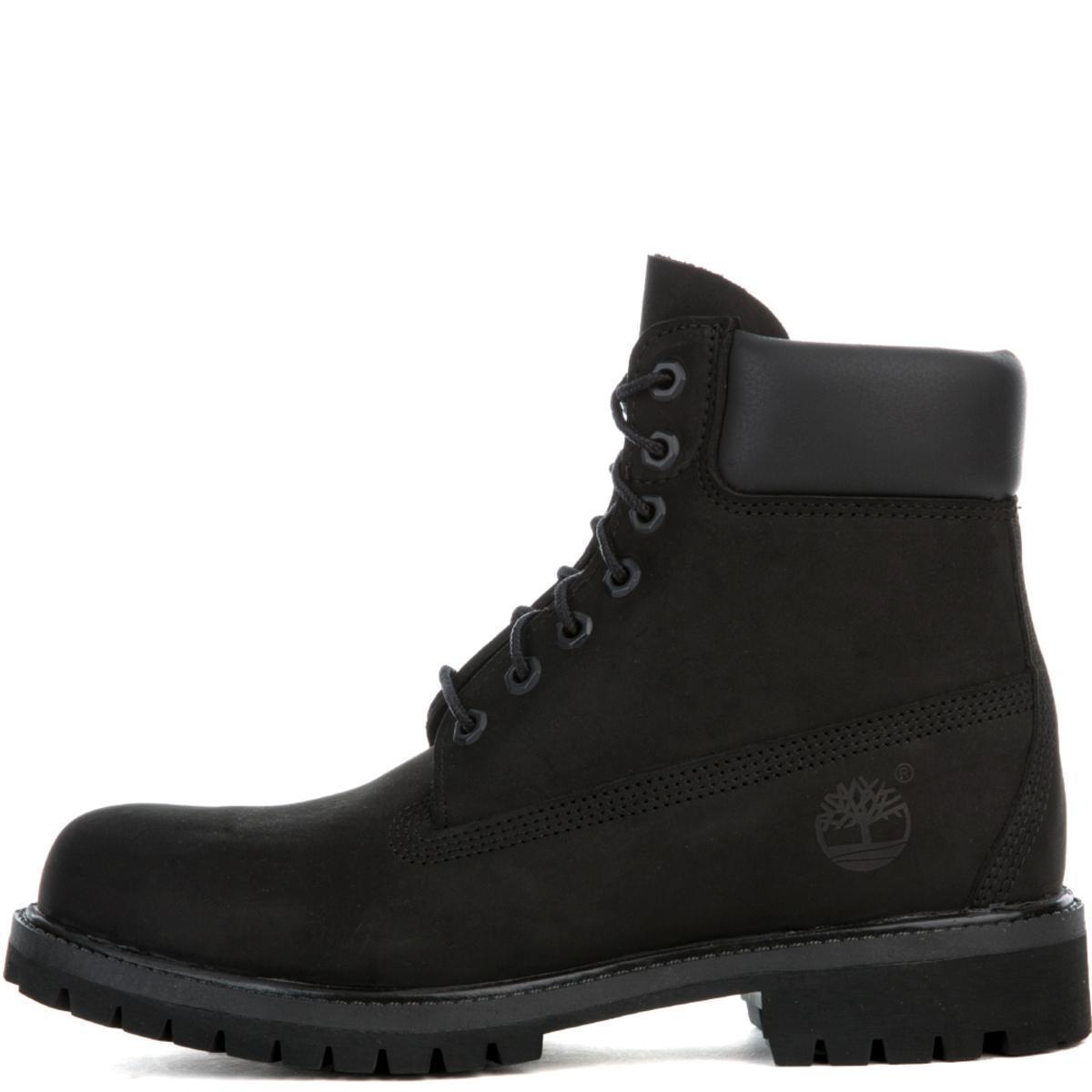 timberland 6 inch basic black
