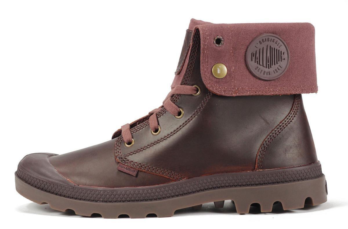 Palladium Baggy Leather Russet Gum Boots in Brown for Men - Lyst