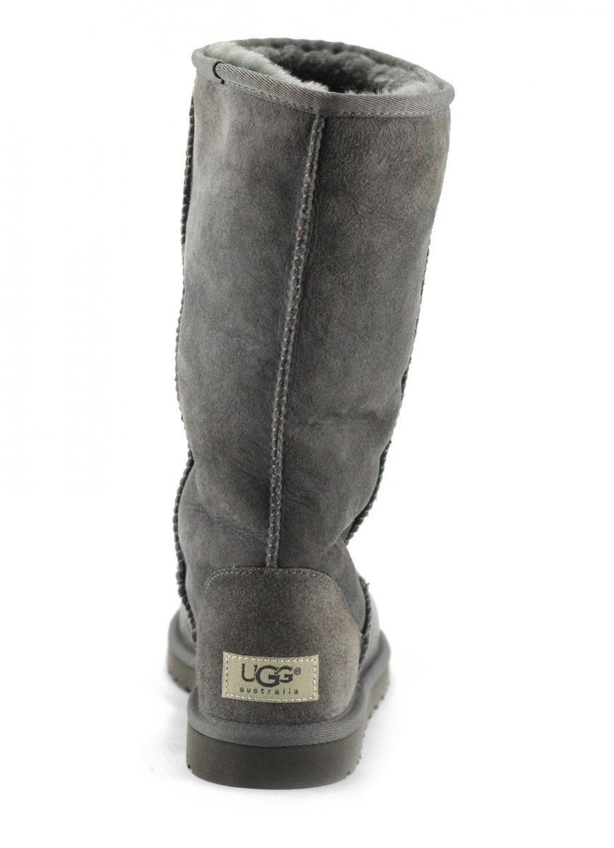 grey ugg tall boots