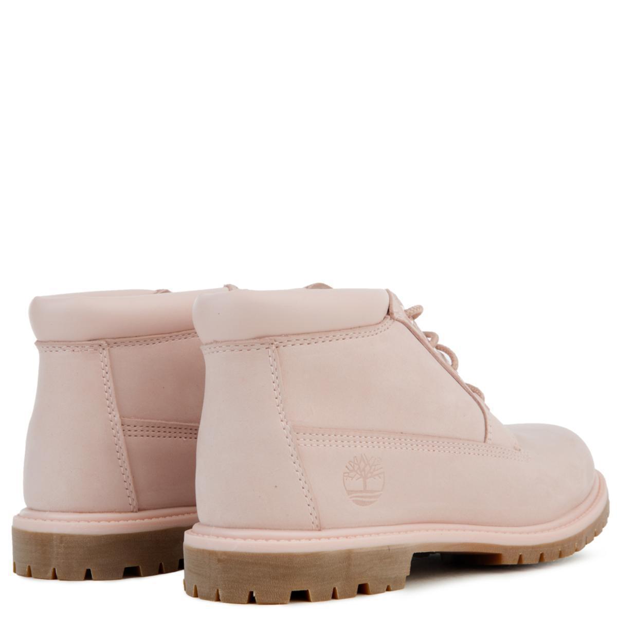 nellie double chukka for women in pale pink