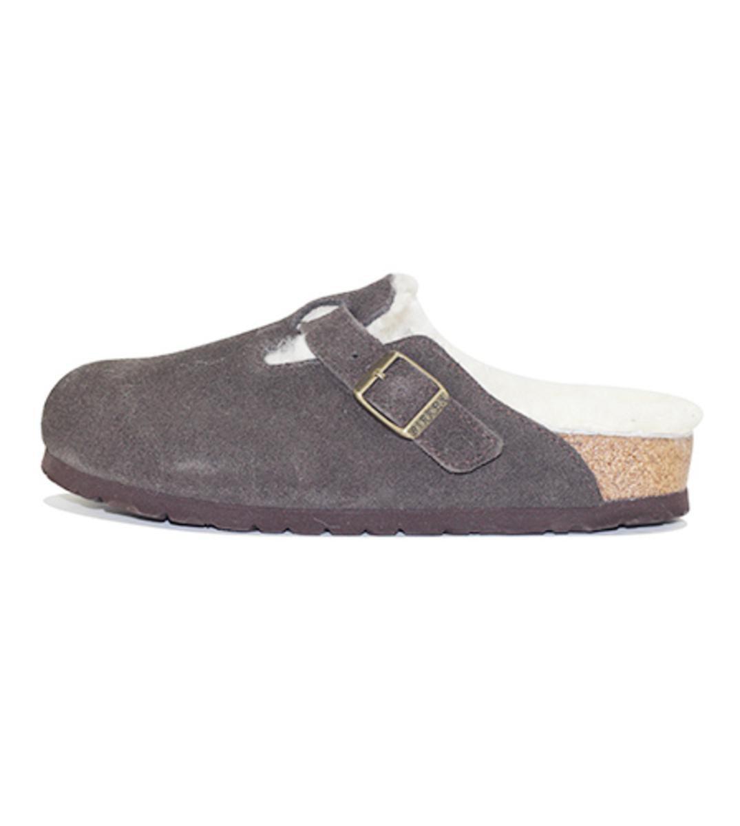 birkenstock boston shearling mocha