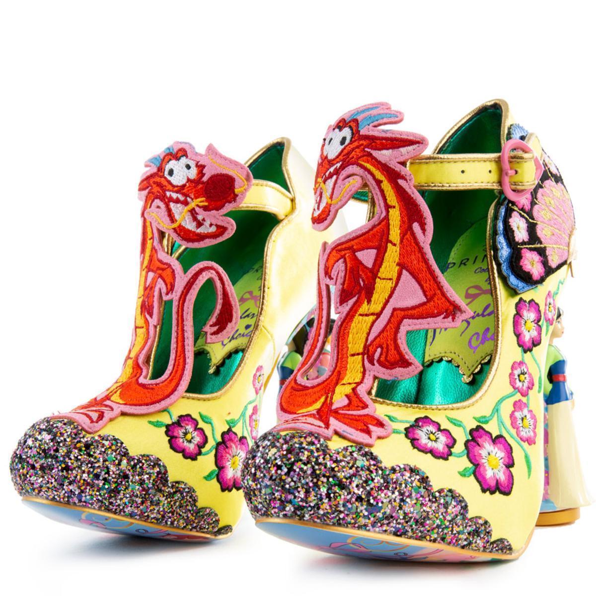 Irregular Choice Disney S Mulan X Let Your True Self Shine Heels