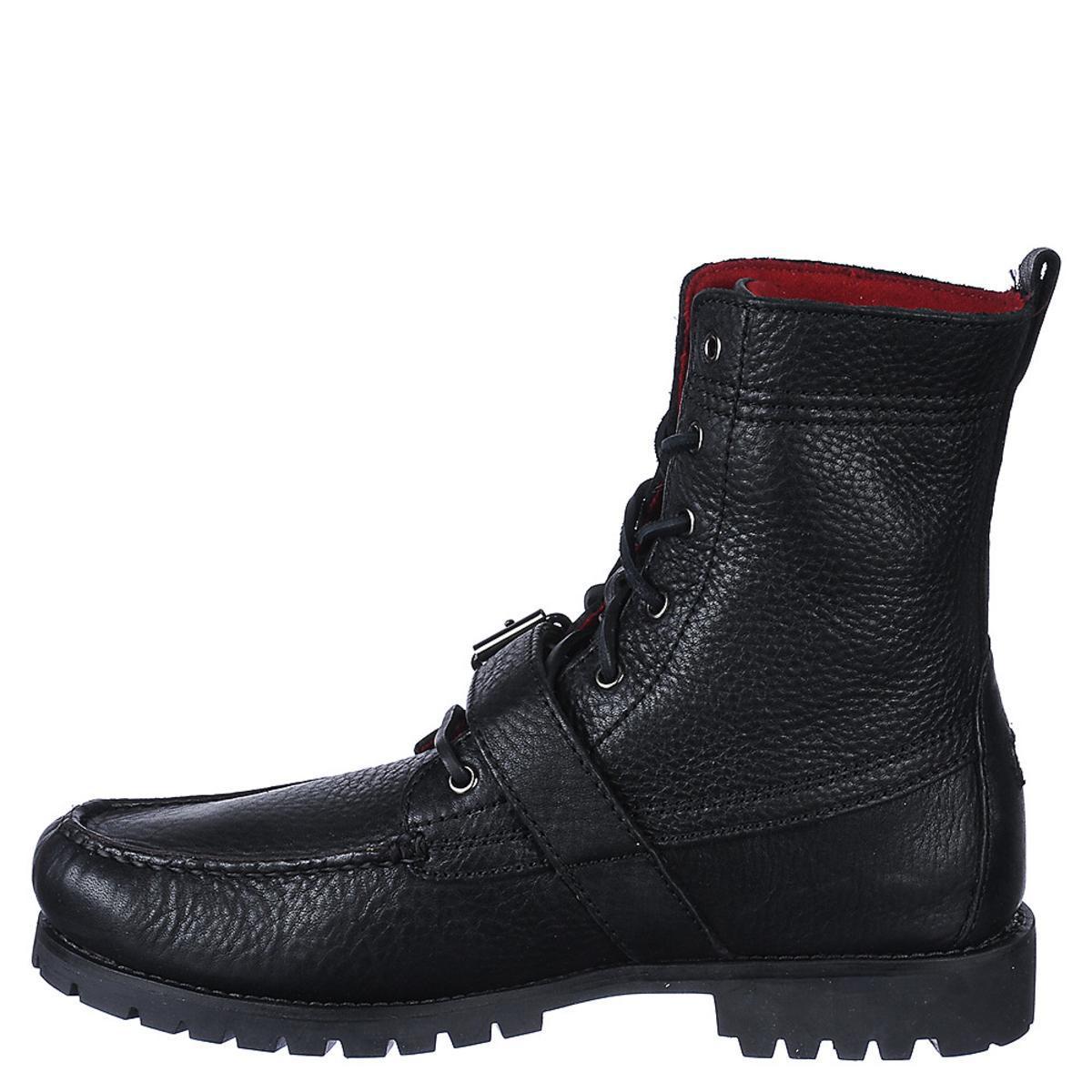 polo ranger boots black