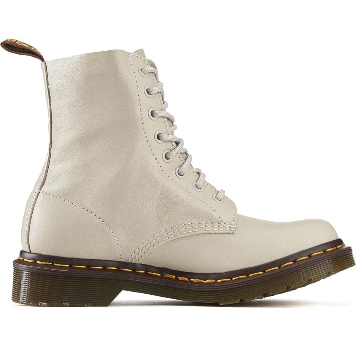 Dr. Martens Leather Pascal Ivory Boots in White - Lyst