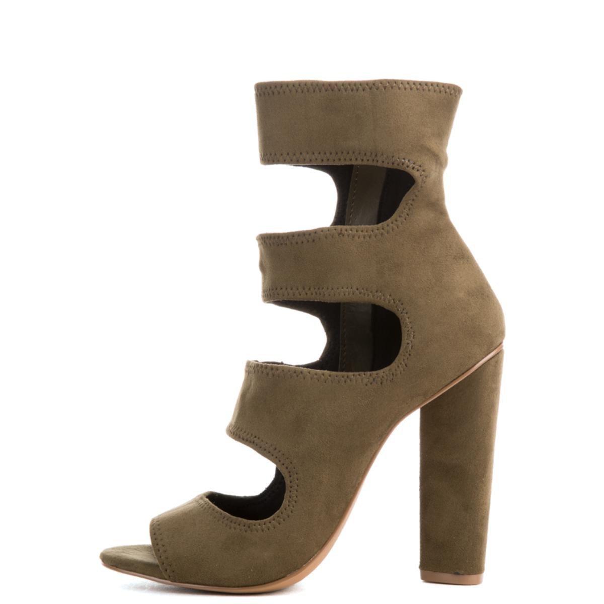 steve madden olive green heels
