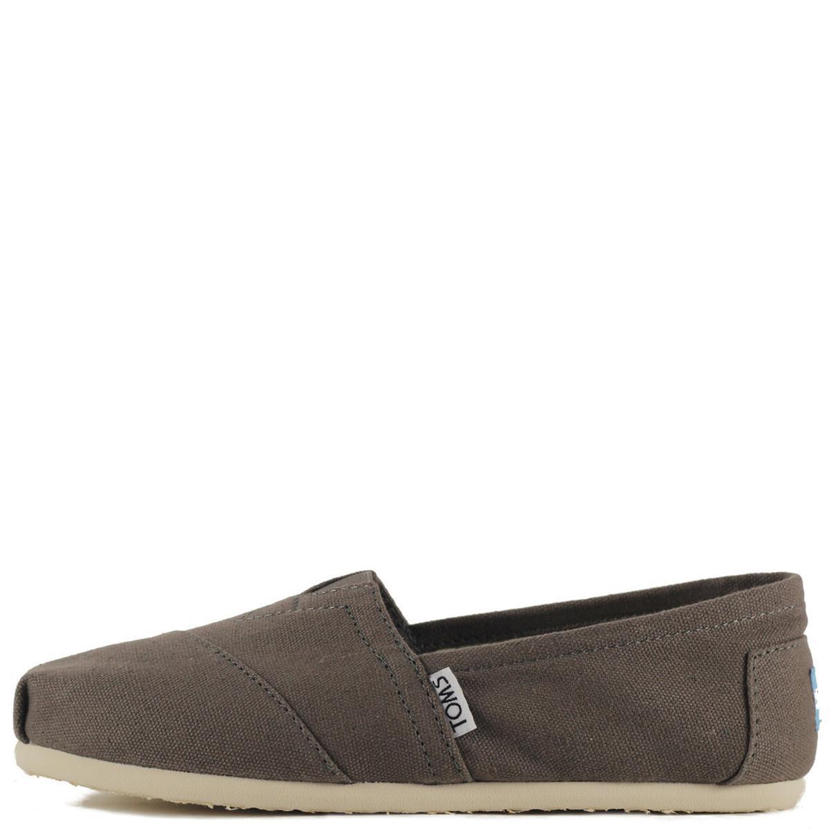 TOMS Classic Ash Canvas Grey in Gray - Lyst
