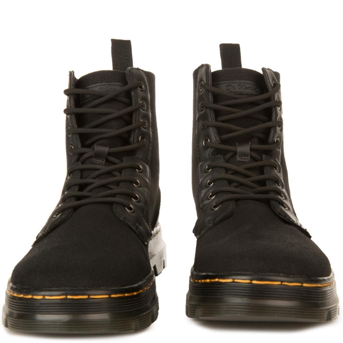 dr martens boots canvas