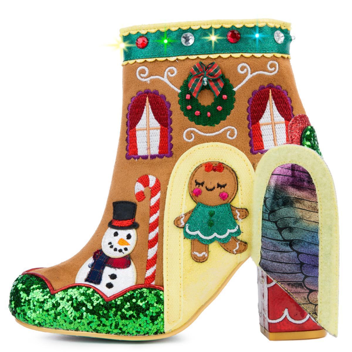 irregular choice christmas tree shoes