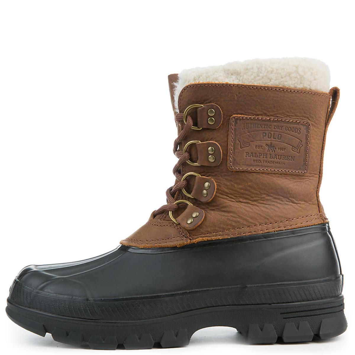tan duck boot