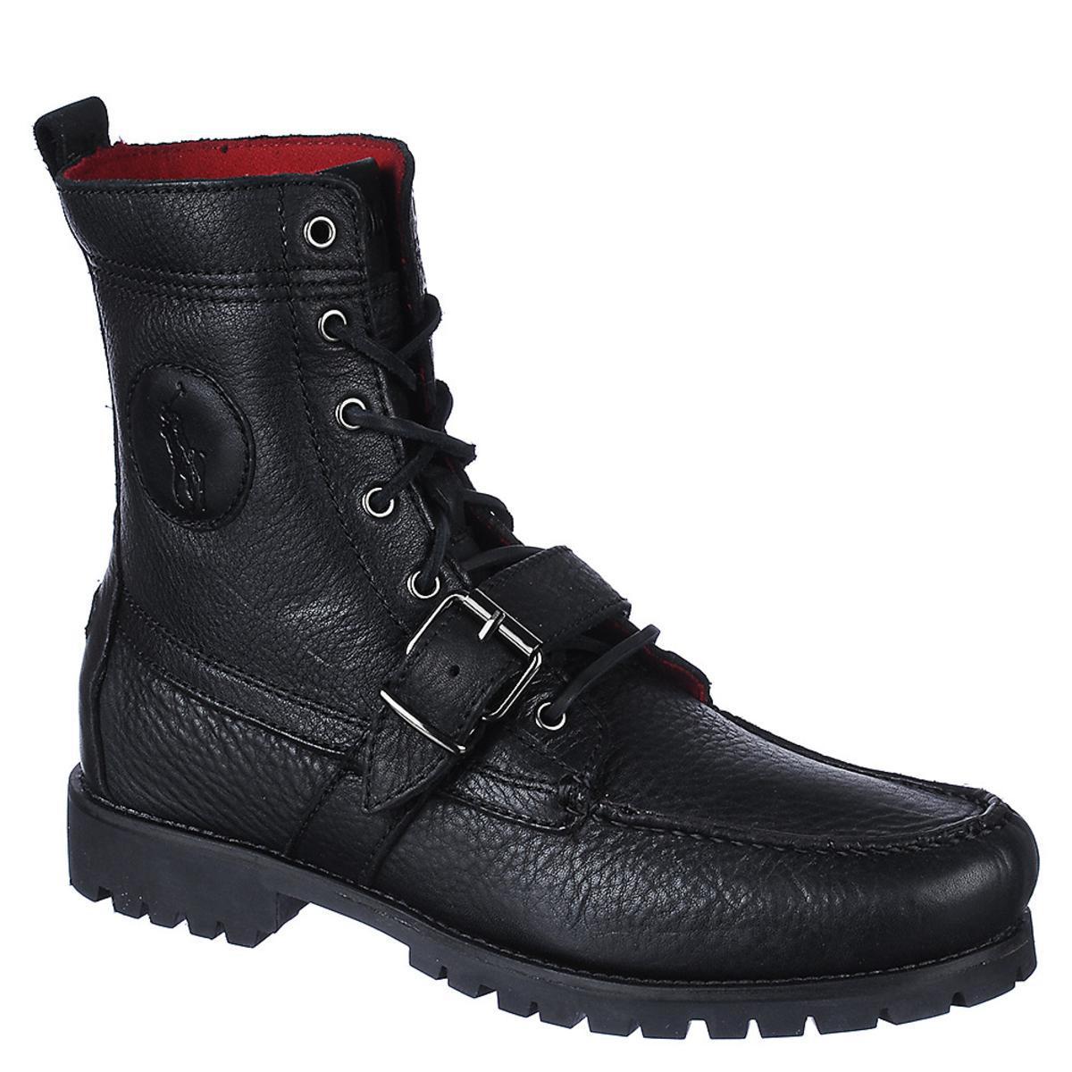 Polo Ralph Lauren Ranger Black Boots for Men - Lyst