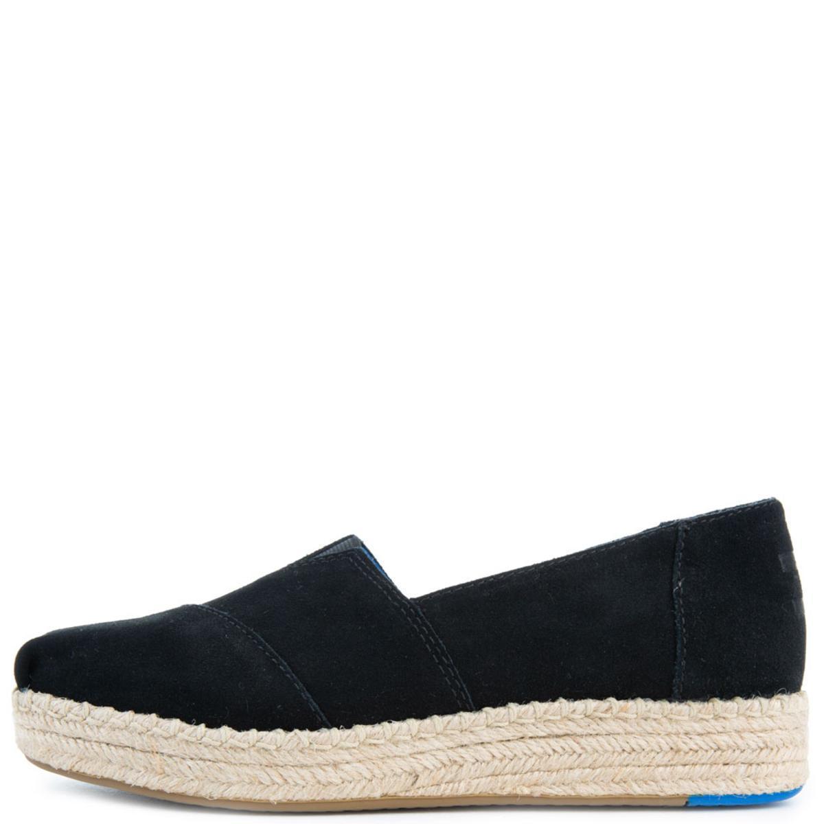 toms platform alpargata black