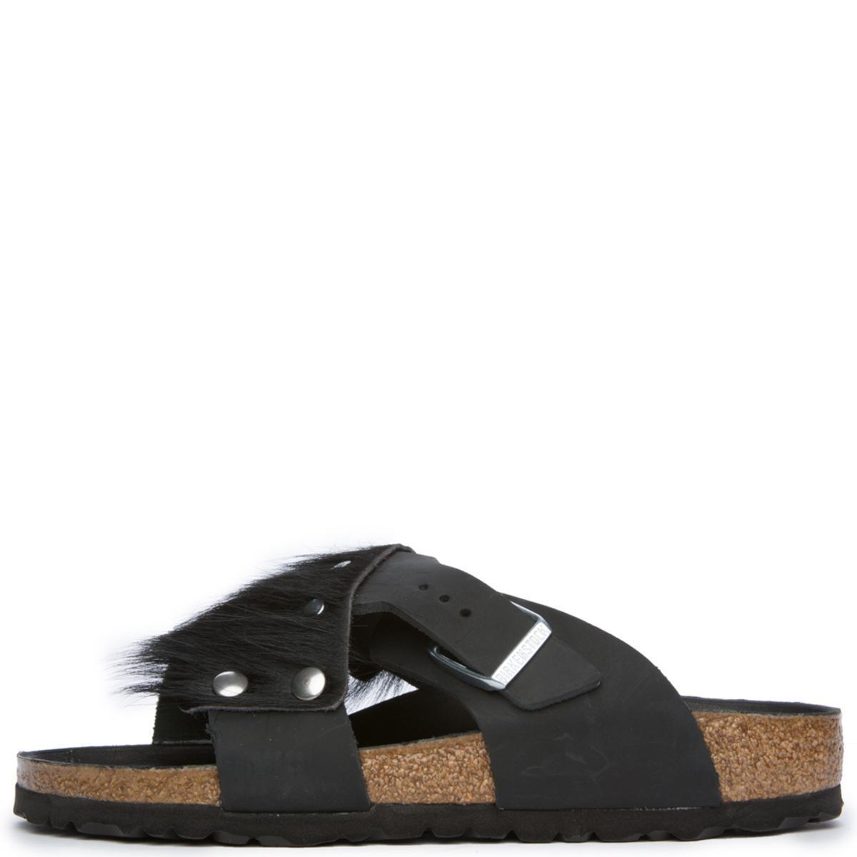 birkenstock sandals fur