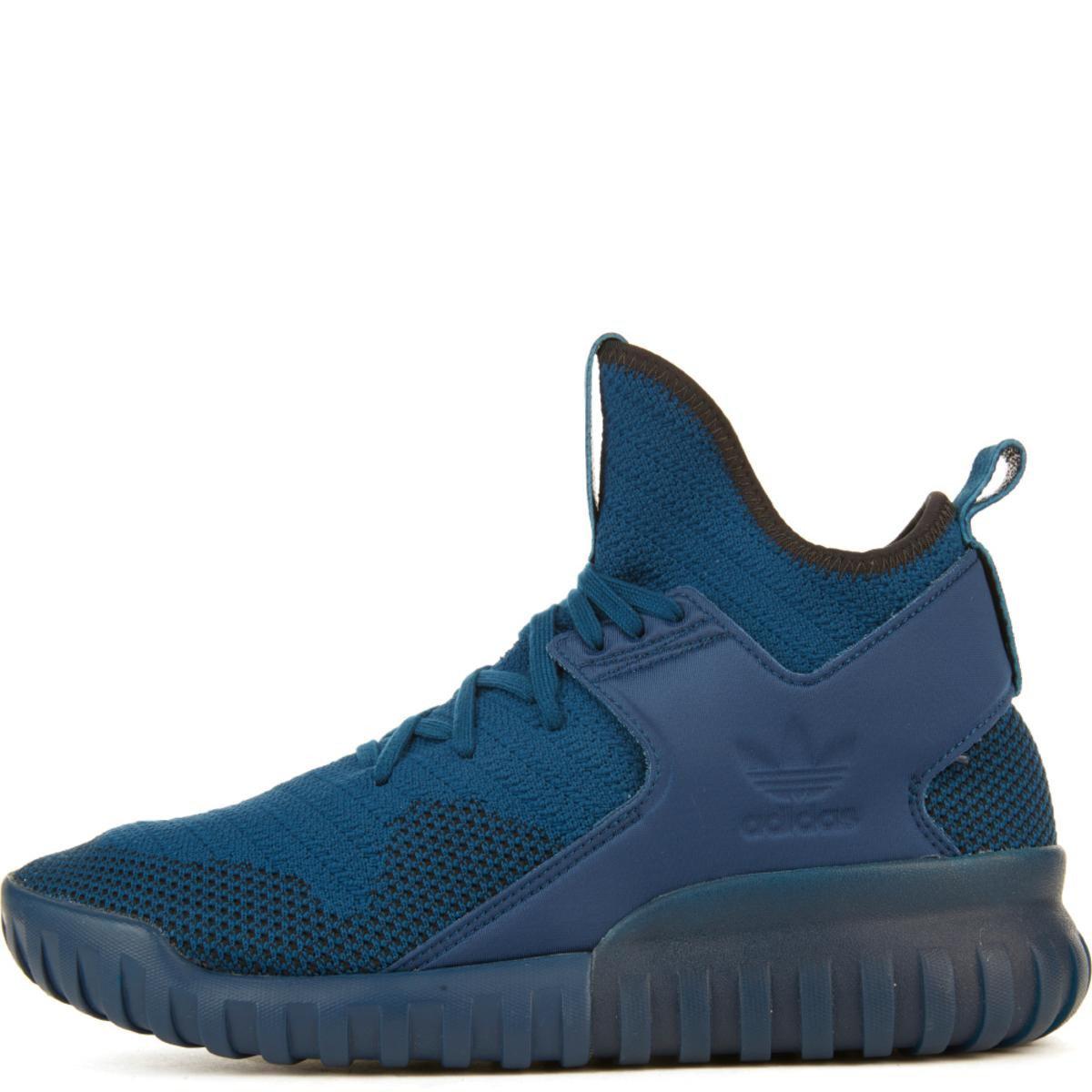 Tubular X Primeknit Blue Sneakers 