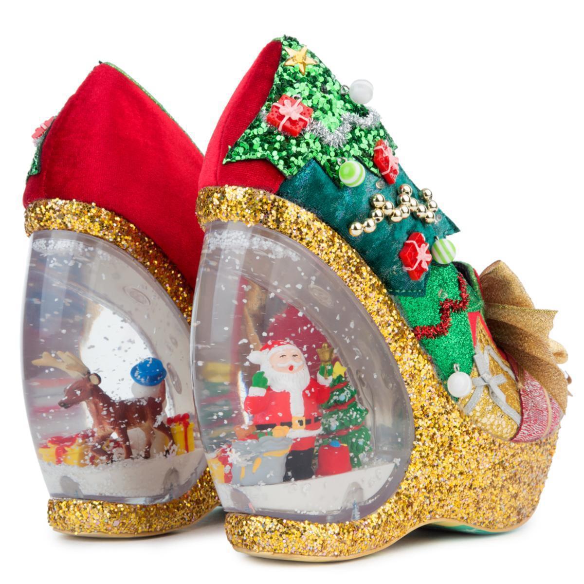 irregular choice snow globe heels