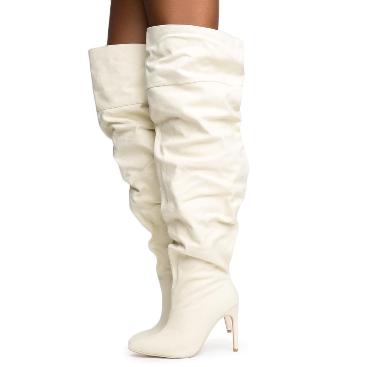 cape robbin thigh high boots